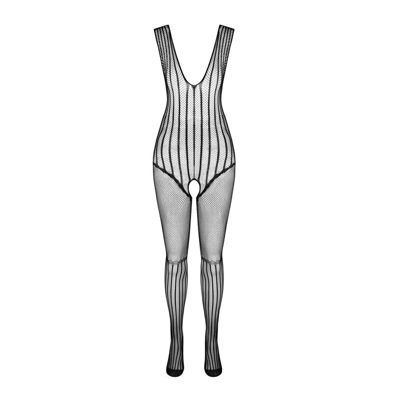 PASSION - BS 103 BODYSTOCKING VIT EN STORLEK