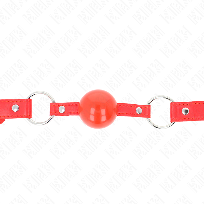 KINK - TPE-BOLL 4 CM MED ROJO-LÅS 60 x 2 CM