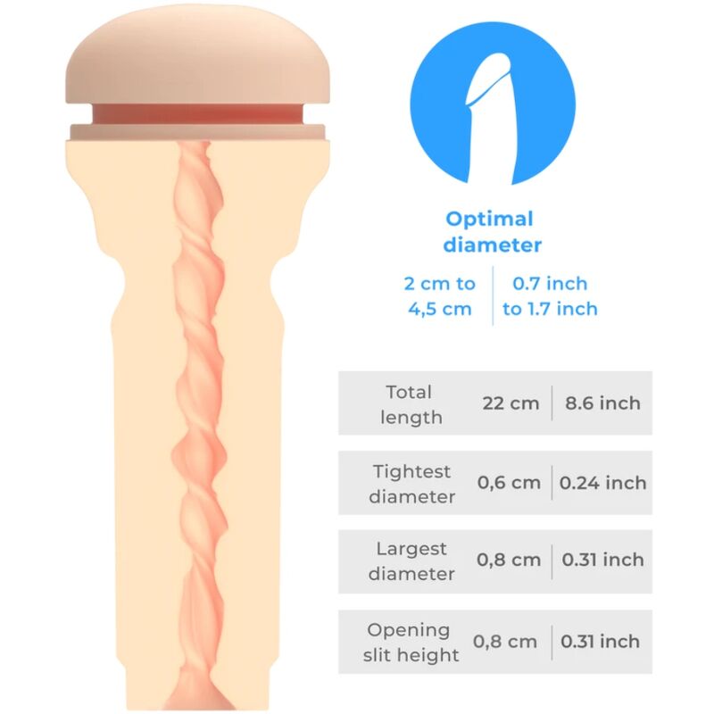 KIIROO - KÄNN STROKER EXTRA TÄT RUMPAKÖTT