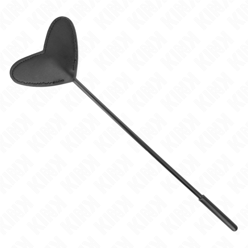 KINK - SVART HJÄRTFORMAD PALETT 33 X 10 CM