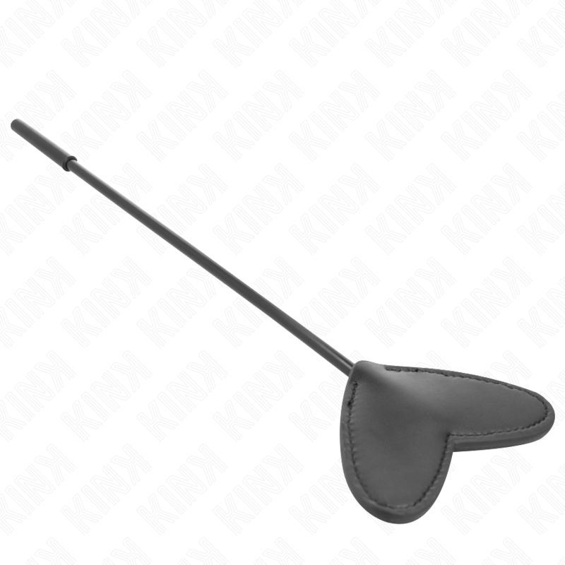 KINK - SVART HJÄRTFORMAD PALETT 33 X 10 CM