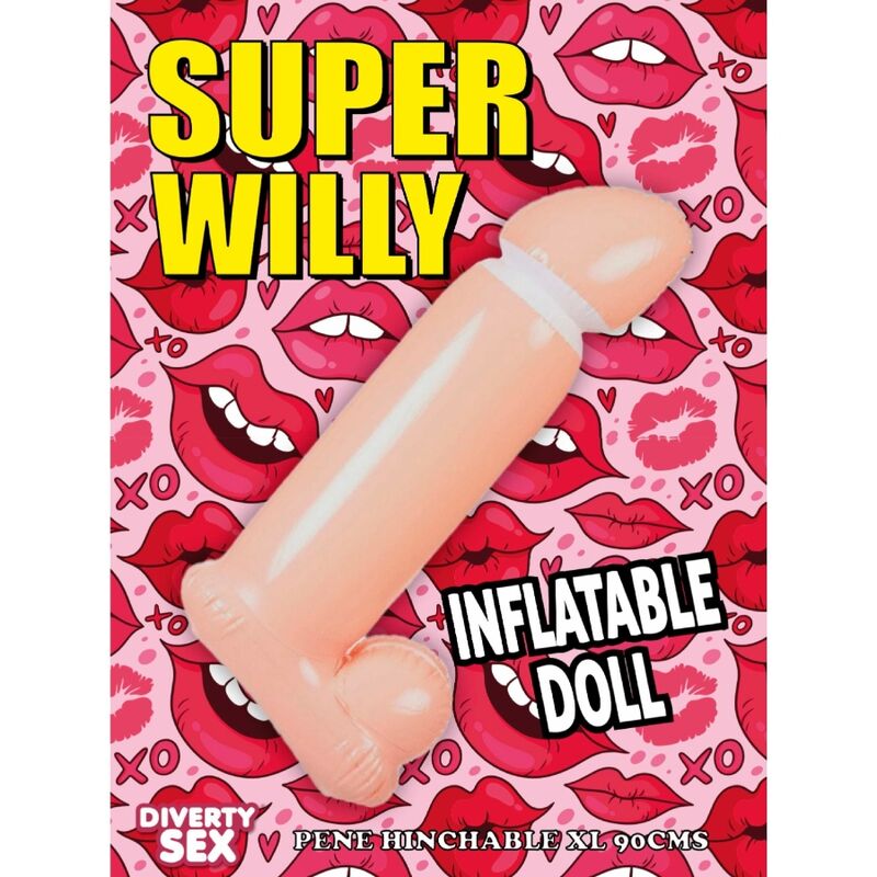 DIABLO PICANTE - UPPBLASBAR PENIS 100 CM