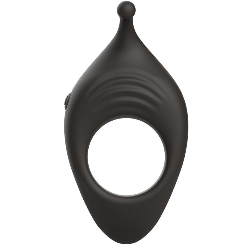 B SWISH - BCHARMED RHYTHM INFINITE DELUXE PENISRING 15 VIBRATIONER SVART
