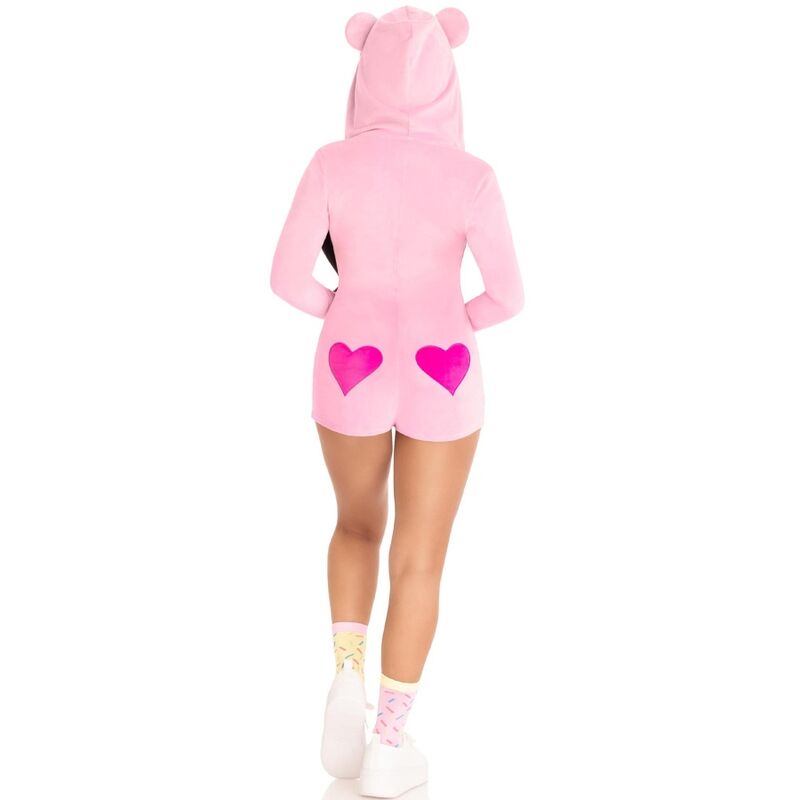 LEG AVENUE - TEDDY BEAR SAMMETSDRAAJ ROSA S