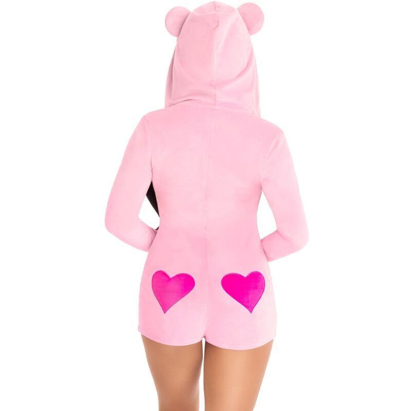 LEG AVENUE - TEDDY BEAR SAMMETSDRAAJ ROSA S