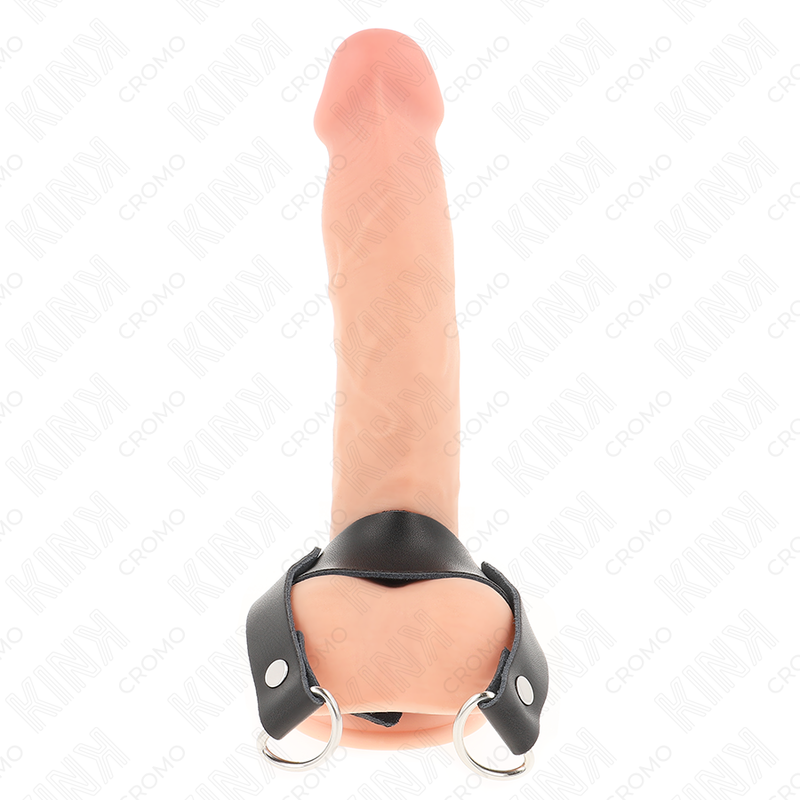 KINK - PENISRING MED "D"-FORMAD RING 18,5 X 3,3 CM