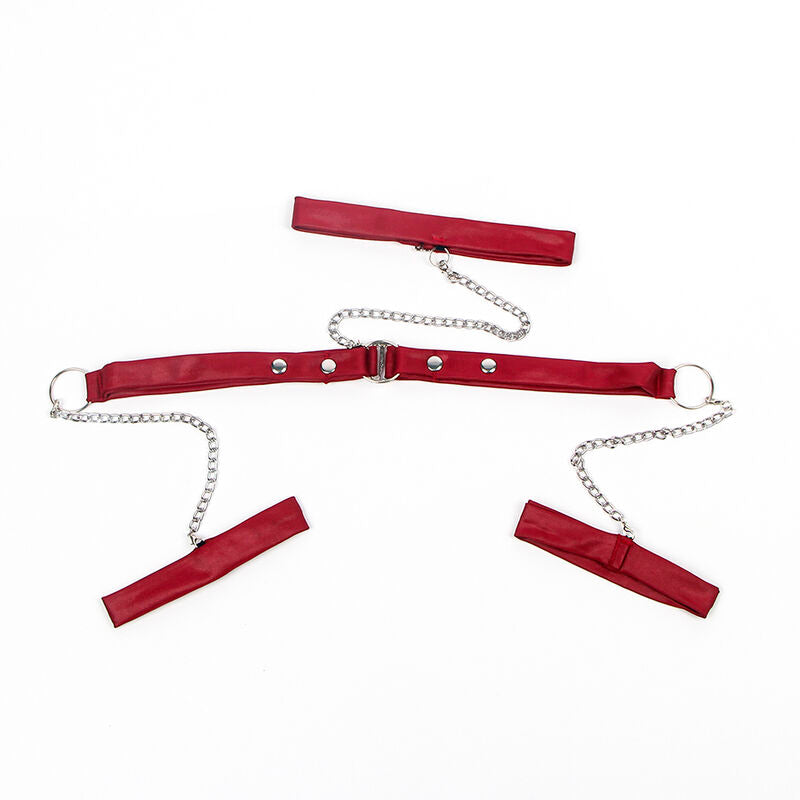 SUBBLIME - 954437 SPETSKLÄNNING I BONDAGE, SVART L/XL