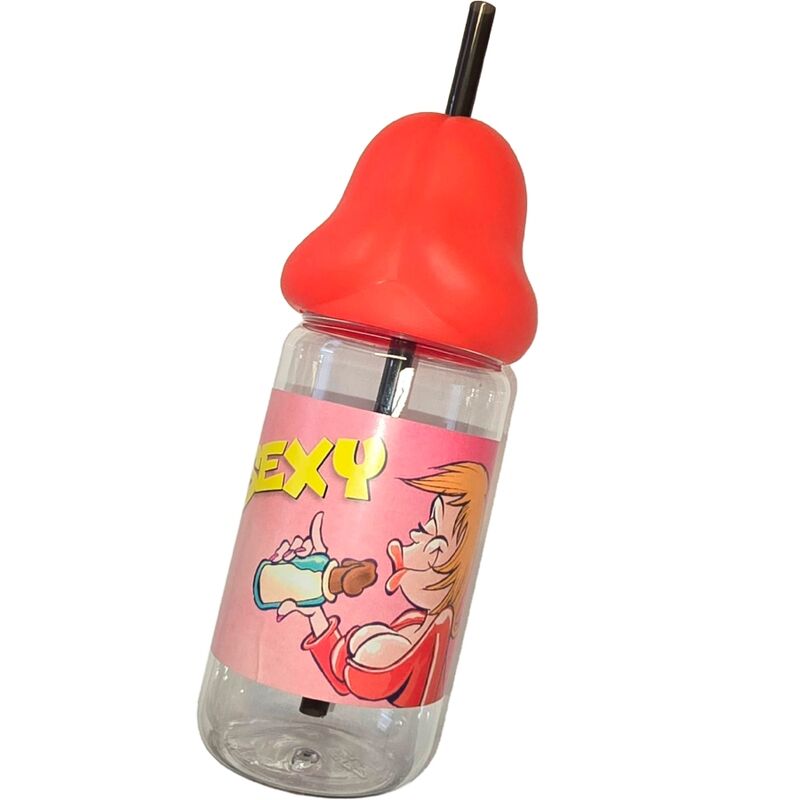 DIABLO PICANTE - PENISFORMAD 360 ML NAPPFLASKA RÖD