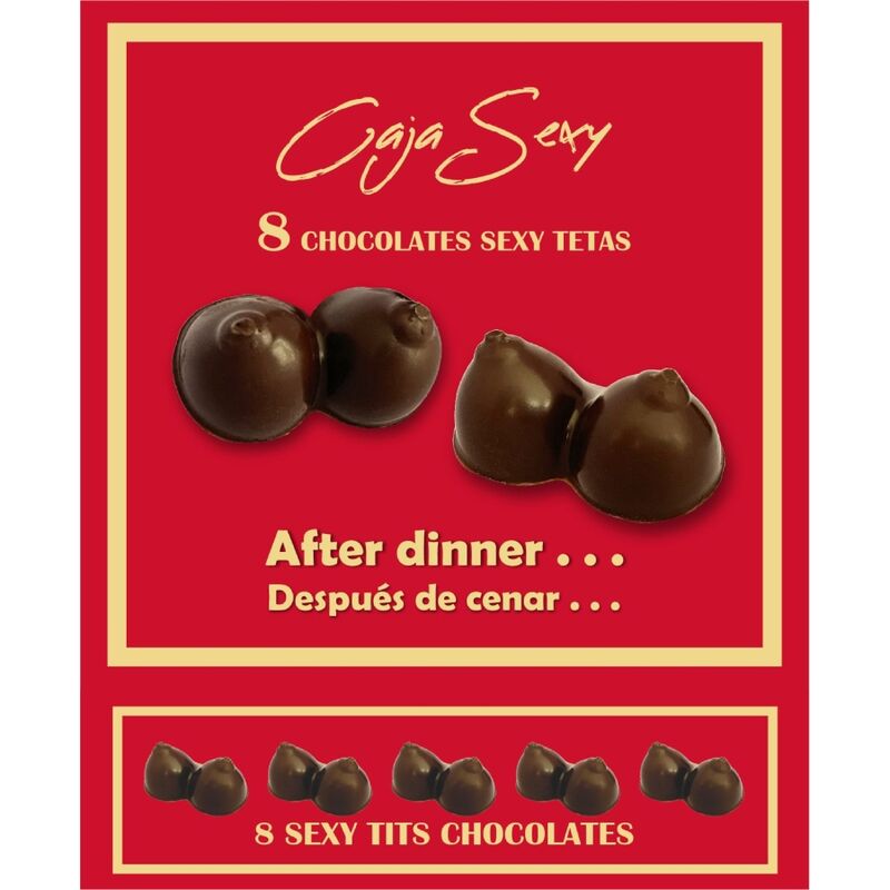 DIABLO PICANTE - 8 SEXIGA MÖSSAR CHOKLAD