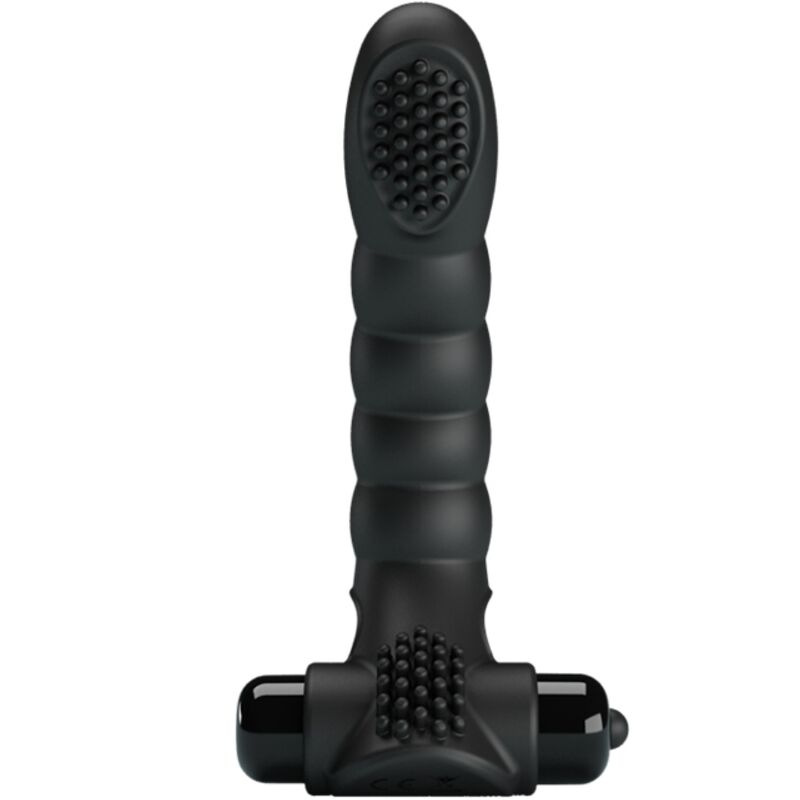 PRETTY LOVE - ALEXANDER FINGERVIBRATOR 10 VIBRATIONER SVART