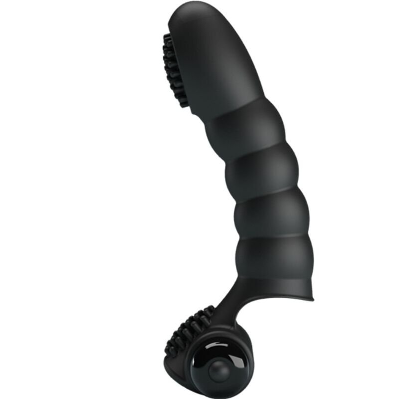 PRETTY LOVE - ALEXANDER FINGERVIBRATOR 10 VIBRATIONER SVART