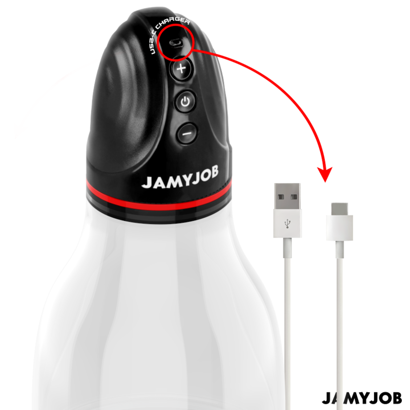 JAMYJOB - XPAND LITE AUTOMATISK TESTIKELPUMP 3 NIVÅER AV STIMULERINGSVÅGOR GRÅ