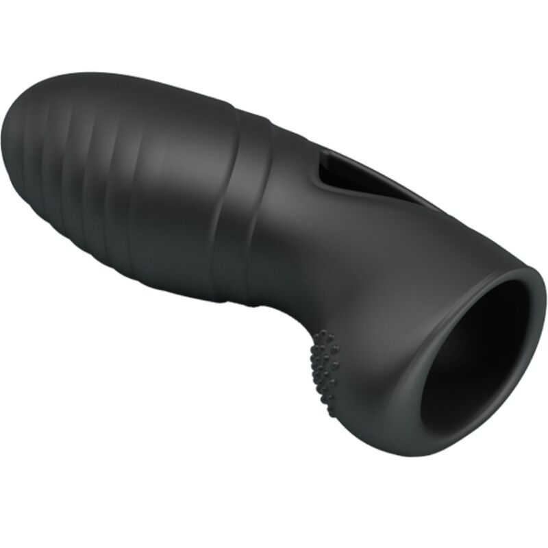 PRETTY LOVE - ALAN SILIKON FINGERVIBRATOR SVART