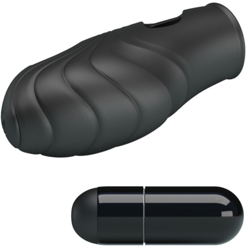 PRETTY LOVE - LICH SILIKON FINGERVIBRATOR SVART