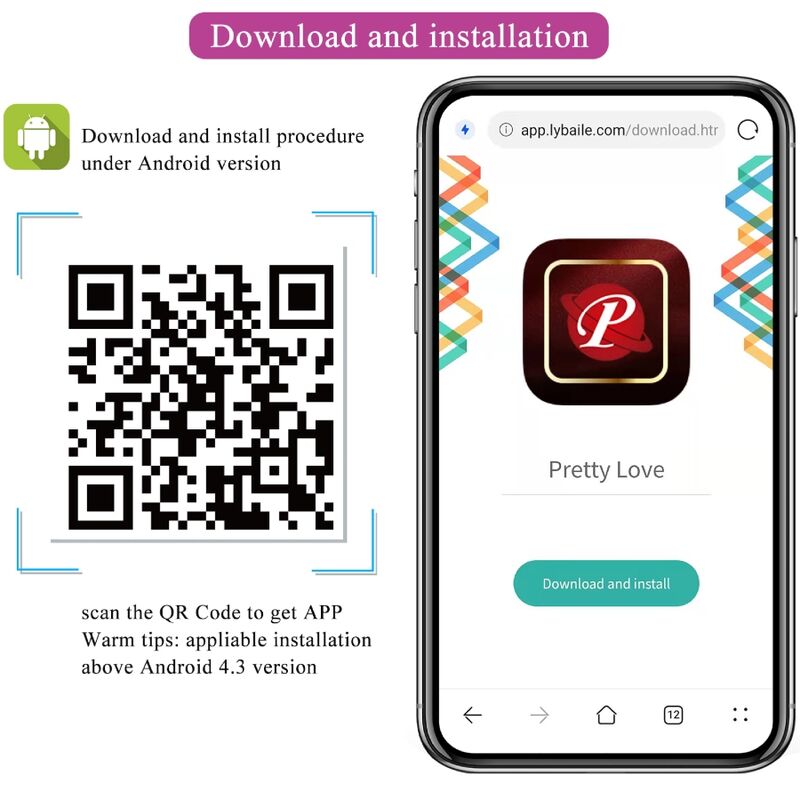 PRETTY LOVE - FRANZ MASSAGEAPPARAT OCH VIBRATOR GRATIS APP LILA