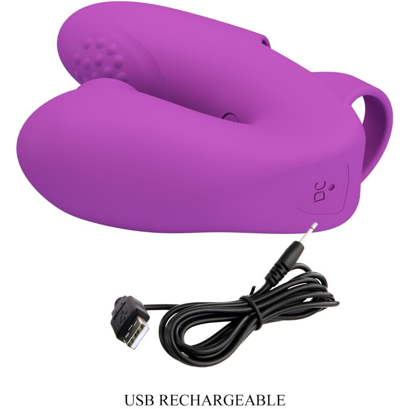 PRETTY LOVE - ATHENA FINGERVIBRATOR MED KLITORISSTIMULATOR LILA
