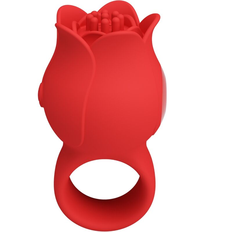 PRETTY LOVE - JAE ROSFORMAD FINGERVIBRATOR 10 VIBRATIONER RÖD