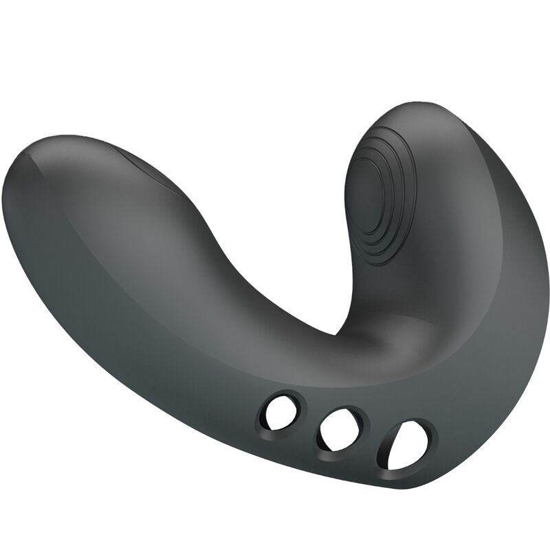 PRETTY LOVE - CAMELIA FINGERVIBRATOR 7 VIBRATIONER SVART
