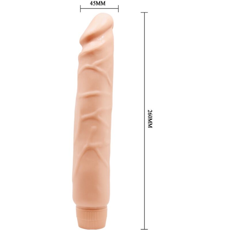 BAILE - JACK REALISTISK VIBRATOR 26 CM KÖTT