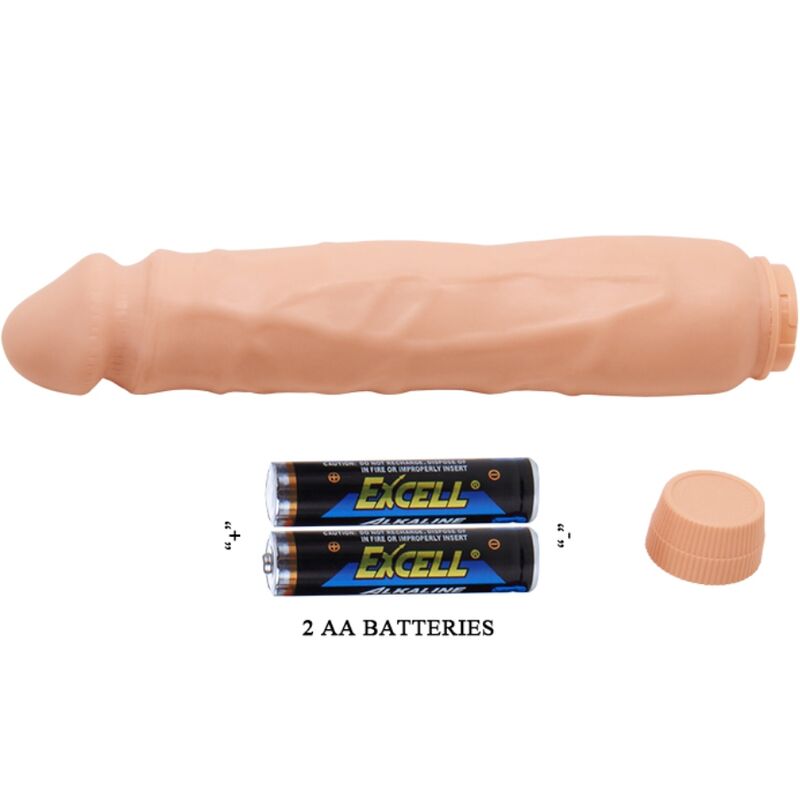 BAILE - JACK REALISTISK VIBRATOR 26 CM KÖTT