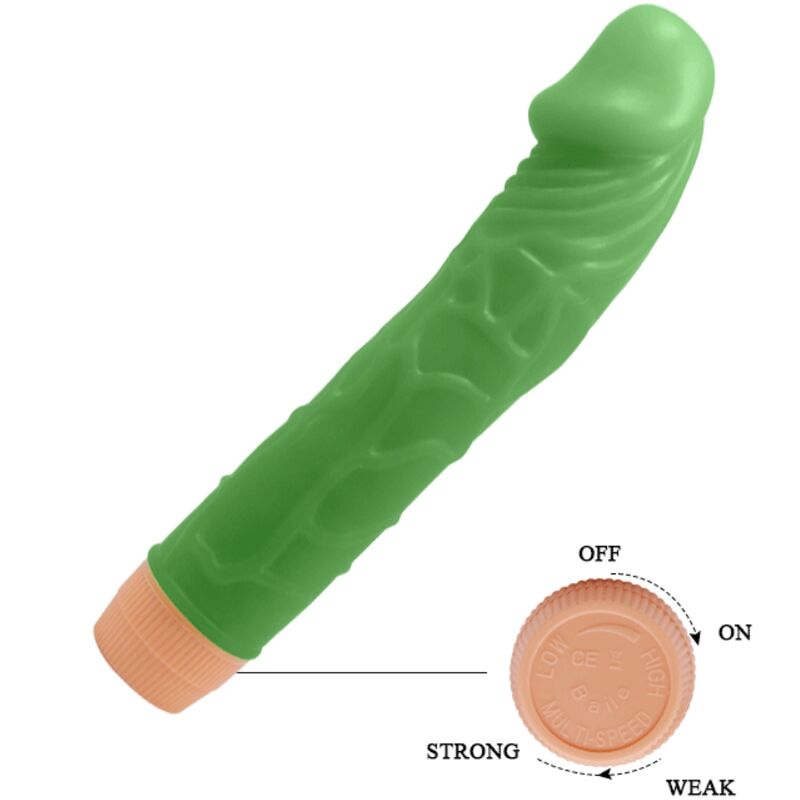 BAILE - BILL REALISTISK VIBRATOR 22,5 CM GRÖN