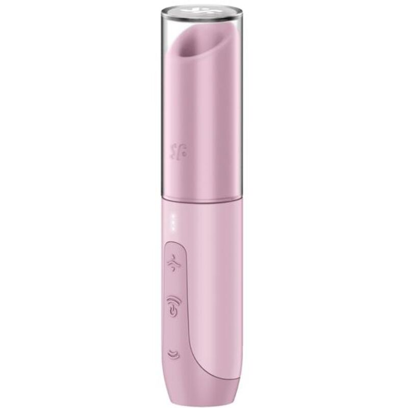 SATISFYER - HEMLIG KYSSVÅG KLITORISSTIMULATOR ROSA