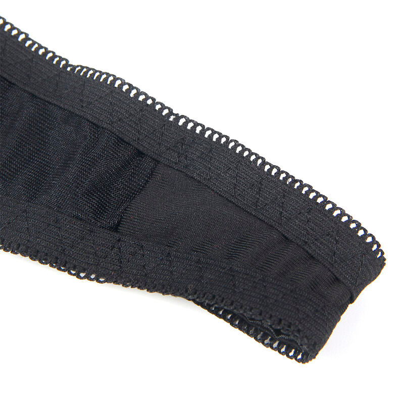 SUBBLIME - 955199 BH-SET MED JUSTERBAR SVART ROTT S/M