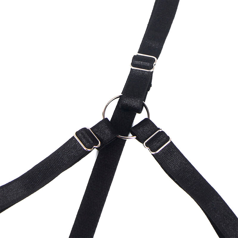 SUBBLIME - 955199 BH-SET MED JUSTERBAR SVART ROTT S/M