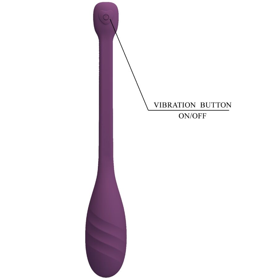 PRETTY LOVE - LEVIATHAN APP-STYRD VIBRATOR LILA