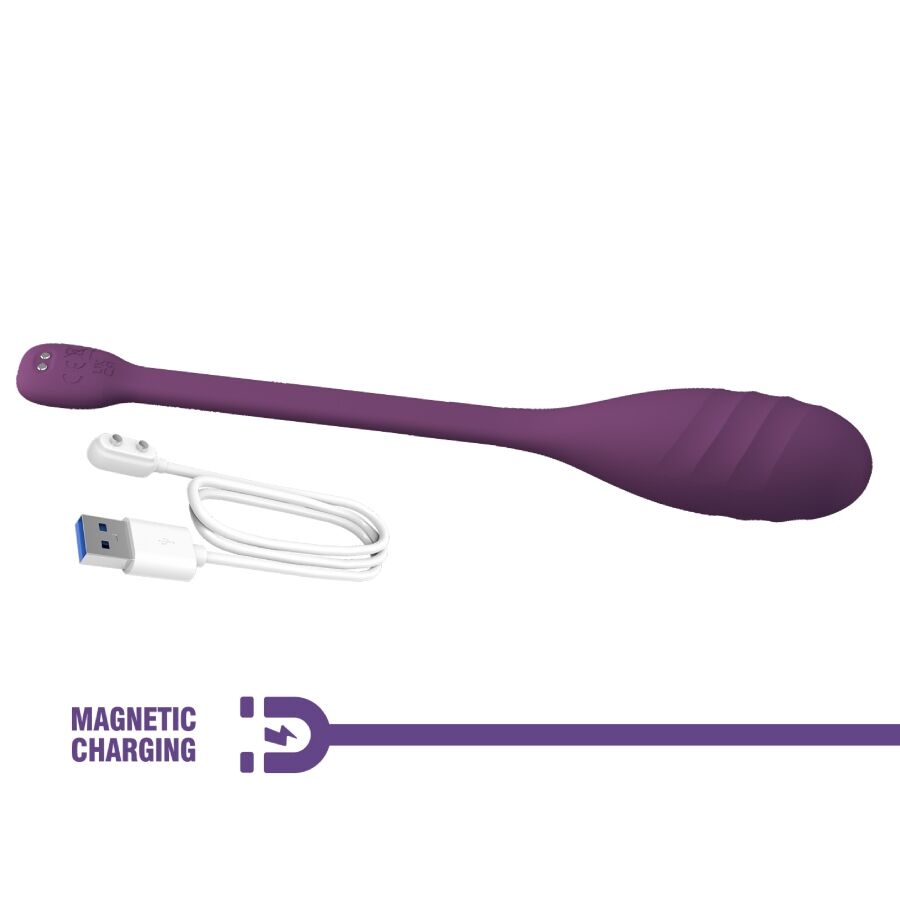 PRETTY LOVE - LEVIATHAN APP-STYRD VIBRATOR LILA