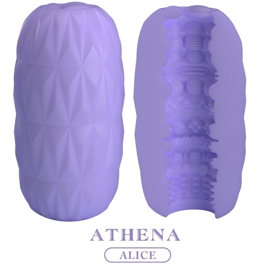 PRETTY LOVE - ATHENA ALICE MANLIG MATURBATOR LILA