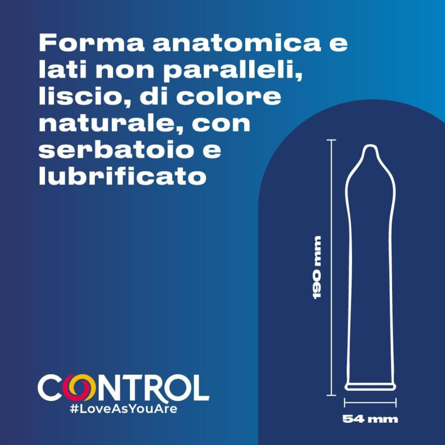 CONTROL - NATURE KONDOMER 144 ENHETER