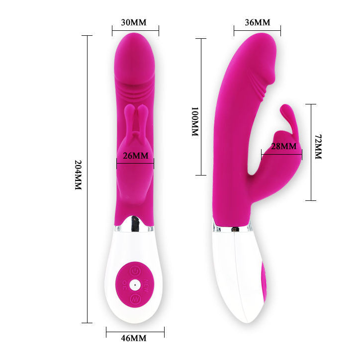 PRETTY LOVE - FLÖRTVIBRATOR MED KANINGEN