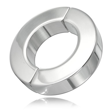 HÅRDMETALL - TESTIKELRING I ROSTFRITT STÅL 14MM