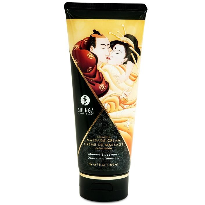 SHUNGA - SÖT MANDEL MASSAGEKRÄM 200 ML
