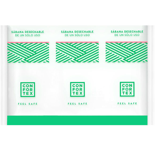 CONFORTEX - ENGÅNGS HYGIENISK LAKAN, INDIVIDUELLA PÅSAR