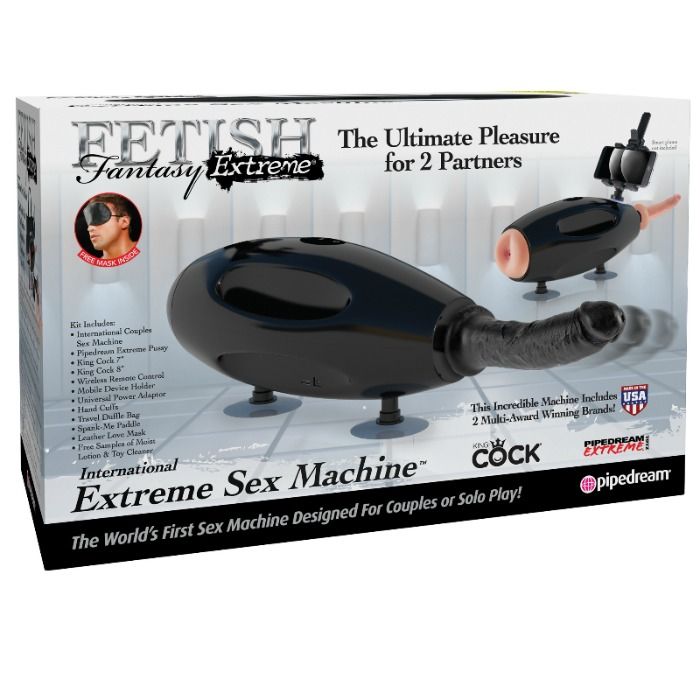 EXTREM FETISHFANTASI - INTERNATIONELL SEXMASKIN