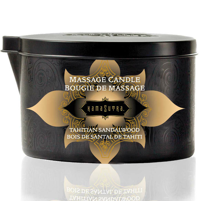 KAMASUTRA - MASSAGELJUS MED VANILJ OCH SANDALTRÄ 170 GR