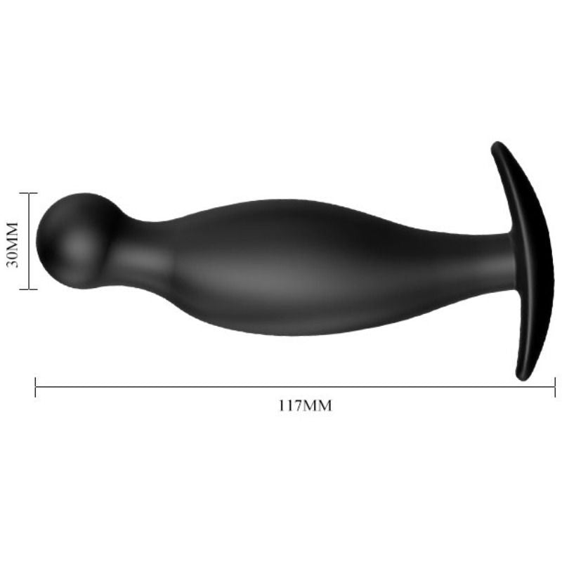 PRETTY LOVE - ANALPLUGG I SILIKON 11,7 CM SVART