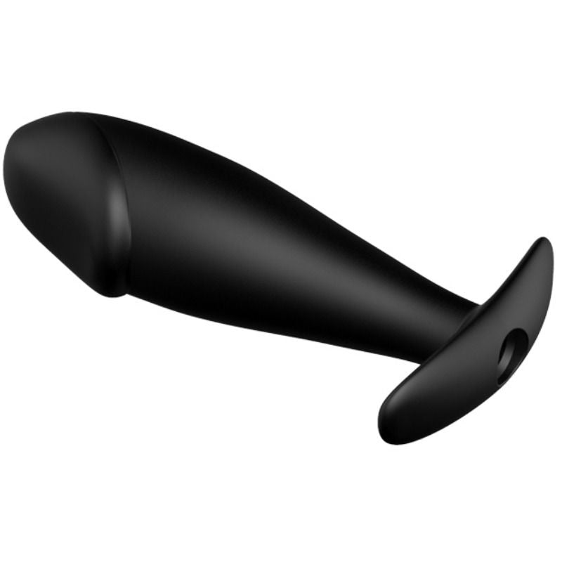 PRETTY LOVE - ANALPLUGG I SILIKON MED 12 VIBRATIONSLÄGEN I SVART