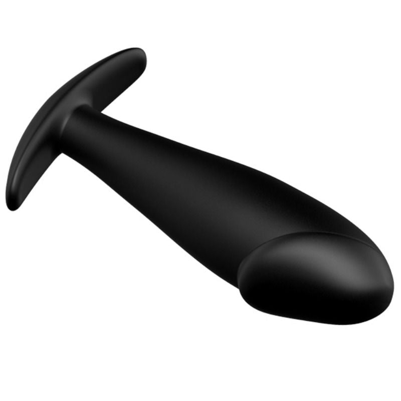 PRETTY LOVE - ANALPLUGG I SILIKON MED 12 VIBRATIONSLÄGEN I SVART