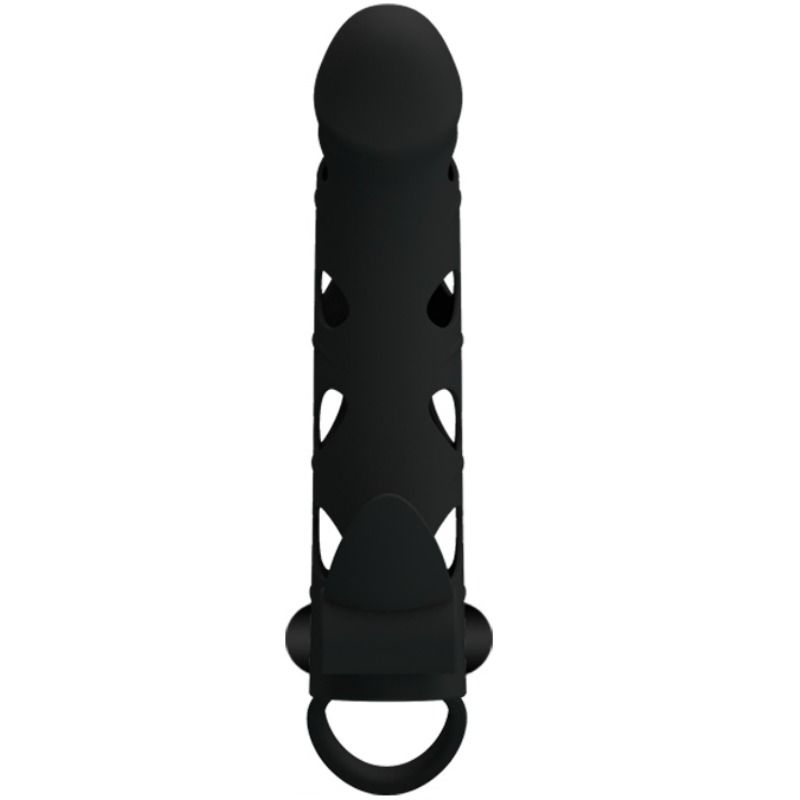PRETTY LOVE - SILIKONSKYDD MED VIBRATION 15,2 CM