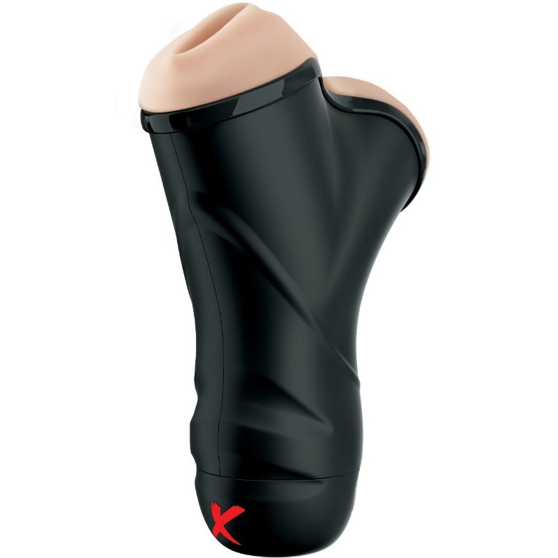 PDX ELITE - DUBBEL PENETRATION VIBRERANDE STROKER