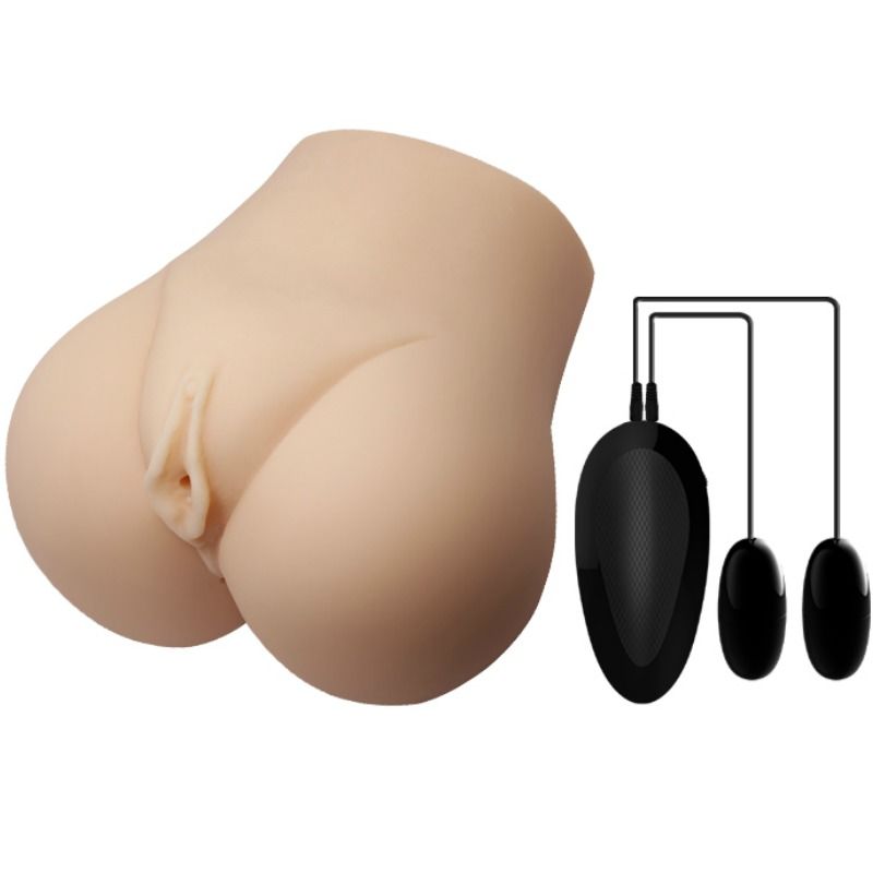 GALEN TJUR - REALISTISK VAGINA OCH ANUS MED VIBRATIONSPOSITION 7