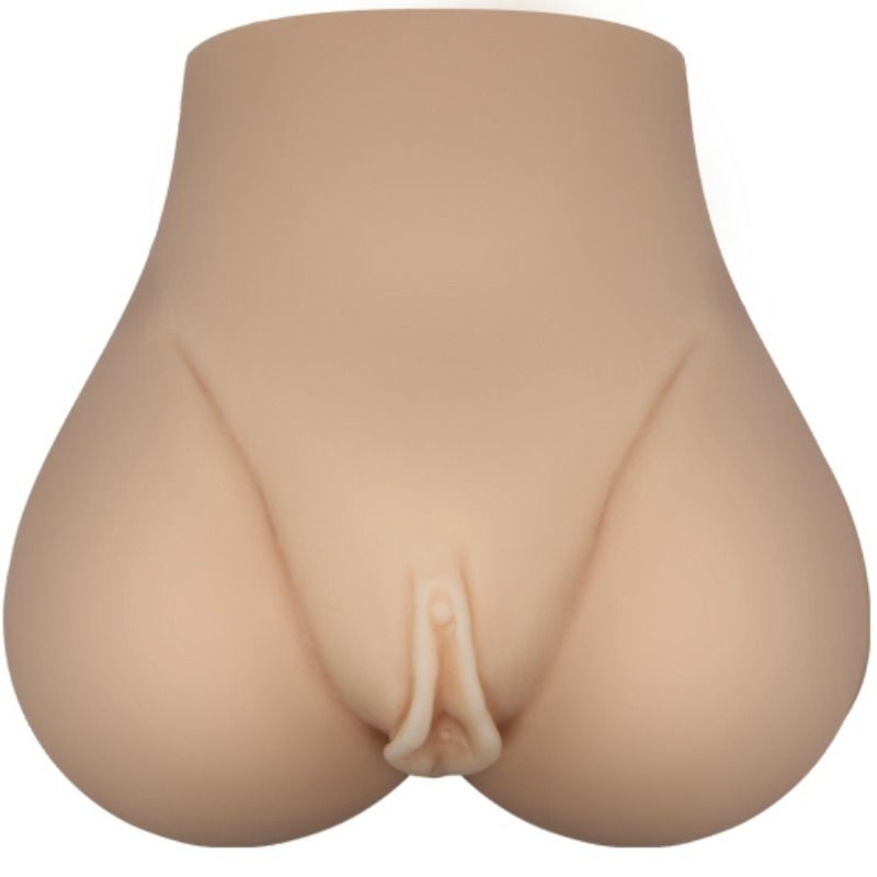 GALEN TJUR - REALISTISK VAGINA OCH ANUS MED VIBRATIONSPOSITION 7