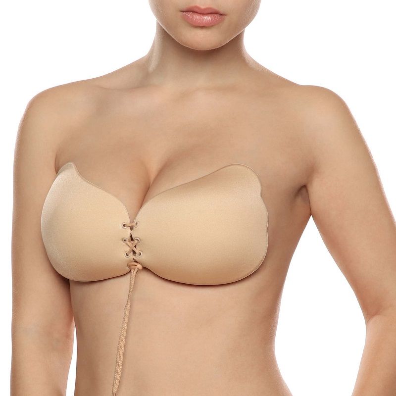 BYE-BH - SPETSFÖRSTÄTTANDE PUSH-UP BEIGE KUPA C