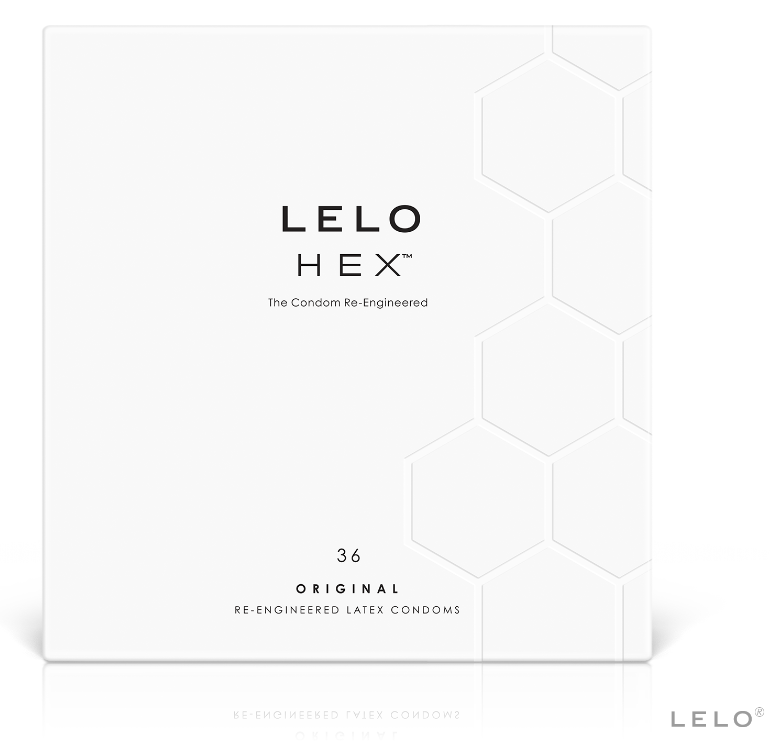 LELO - HEX KONDOMSBOX 36 ENHETER