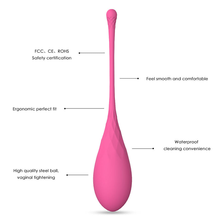LESLIE - KEGEL FIT BÄCKENMUSKELSET 6 VIKTER