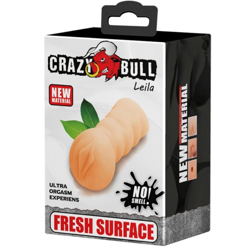 CRAZY BULL - LEILA VAGINMASTURBADÖR 13,5 CM