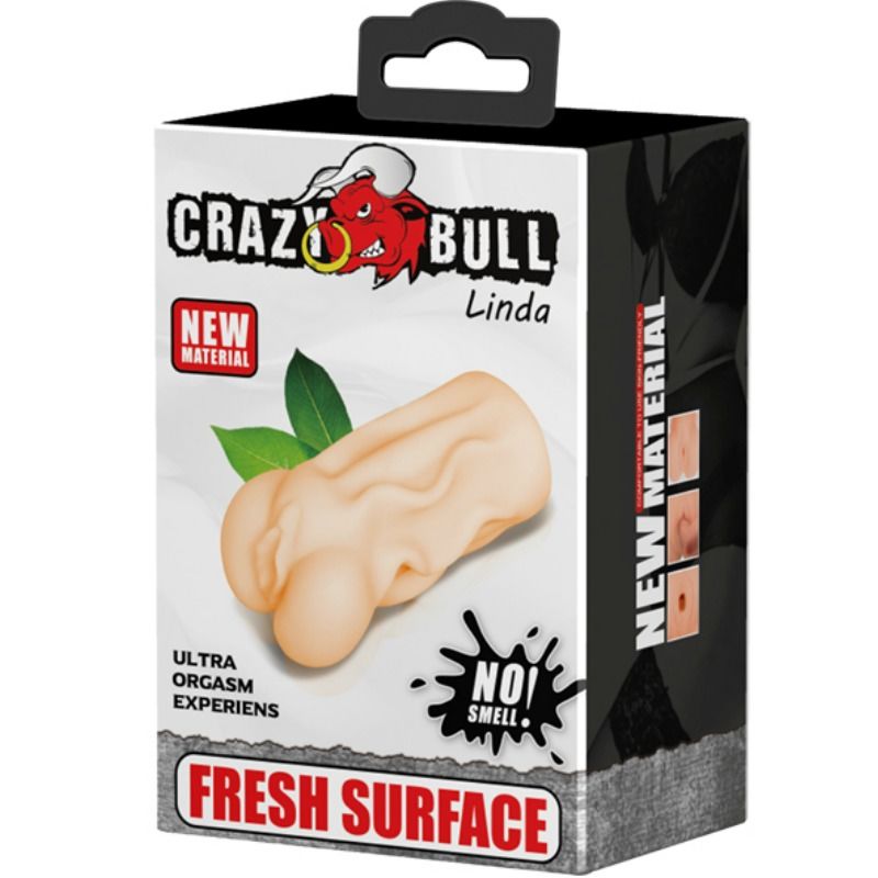CRAZY BULL - LINDA VAGINAMASURBATÖR 13,7 CM